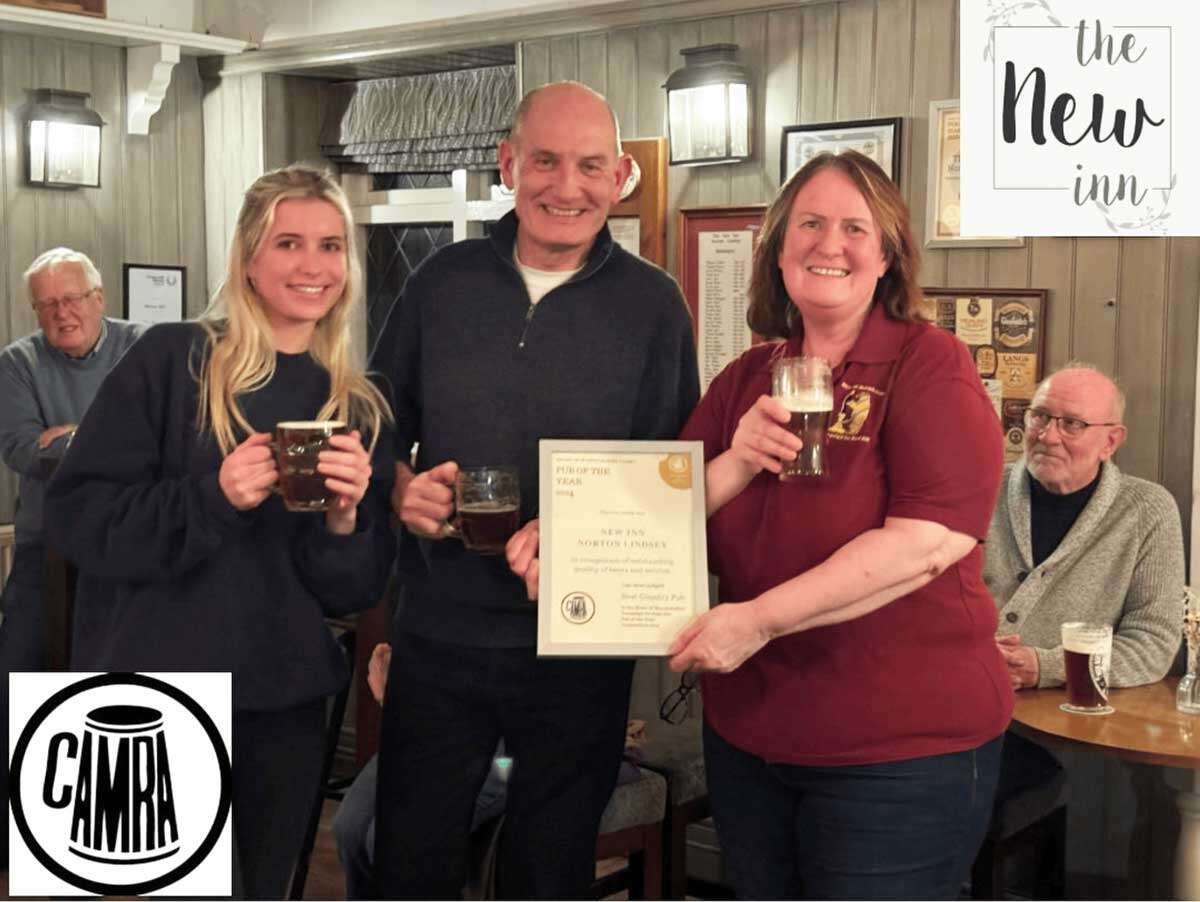 New Inn named Country Pub of the Year!